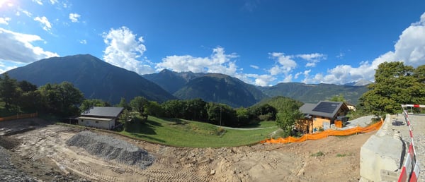 Travaux en cours - Nouvelle construction à Chemin-Dessus - Lot A01 1