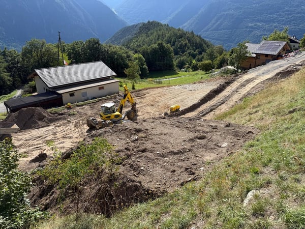 Travaux en cours - Nouvelle construction à Chemin-Dessus - Lot A01 7