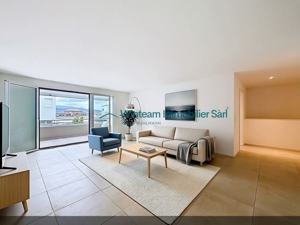 Duplex 4.5 pièces - balcon, terrasse et 80 m² de jardin privatif 1