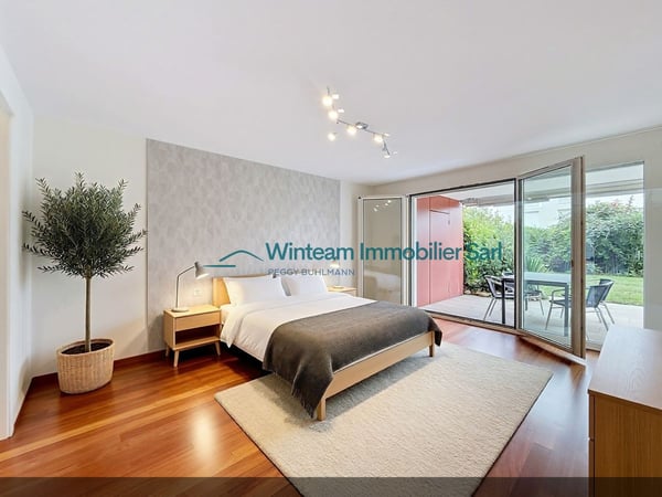 Duplex 4.5 pièces - balcon, terrasse et 80 m² de jardin privatif 8