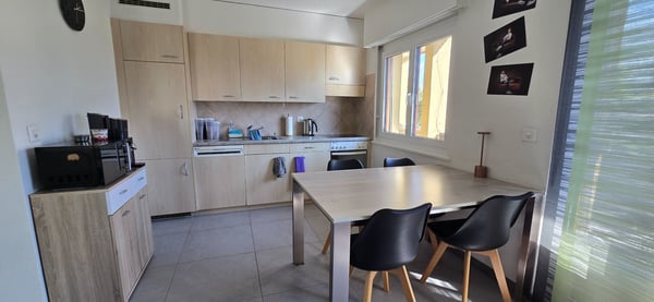 Appartement 1.5 pièces lumineux traversant rénové à Vétroz 2