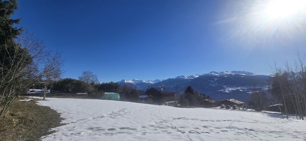 Terrain à bâtir de 1'221m2 à Arbaz (Valais) situation exceptionnelle 2