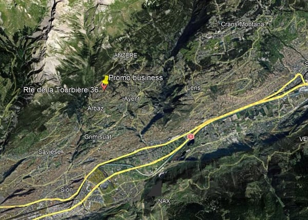 Terrain à bâtir de 1'221m2 à Arbaz (Valais) situation exceptionnelle 8