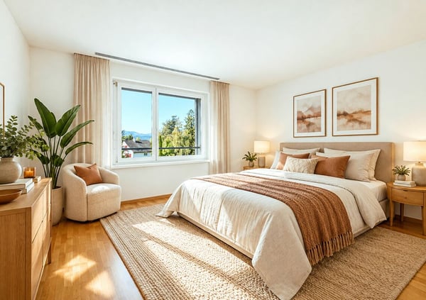 4.5-Zimmer Etagenwohnung mit Balkon an ruhiger Lage im steuergünstigen Herrliberg 8