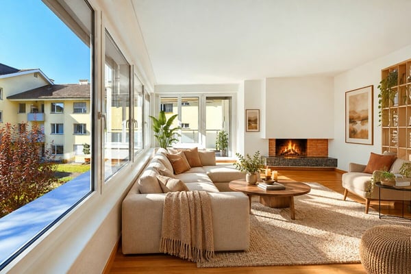 4.5-Zimmer Etagenwohnung mit Balkon an ruhiger Lage im steuergünstigen Herrliberg 3