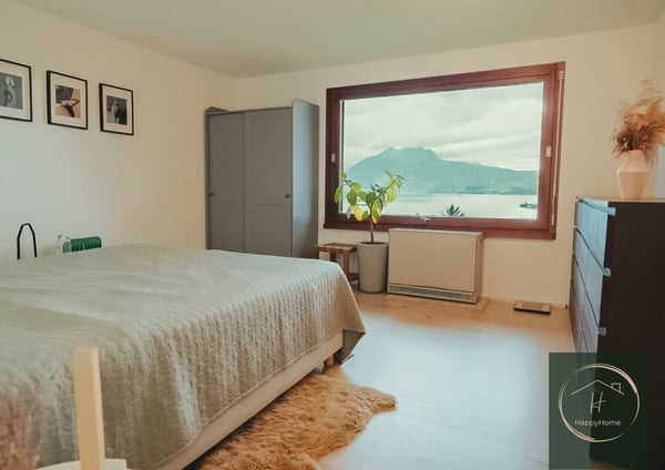 2.5 Zimmer Einfamilienhaus mit unverbaubarer Seesicht in Weggis: Privates Residieren an der Riviera der Zentralschweiz 11