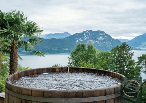 2.5 Zimmer Einfamilienhaus mit unverbaubarer Seesicht in Weggis: Privates Residieren an der Riviera der Zentralschweiz 2