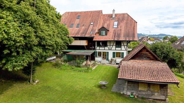 Bauernhaus mit modernem (Gewerbe-)Anbau 3