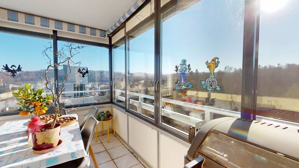 Sehr sonnige Wohnung mit Aussicht 6
