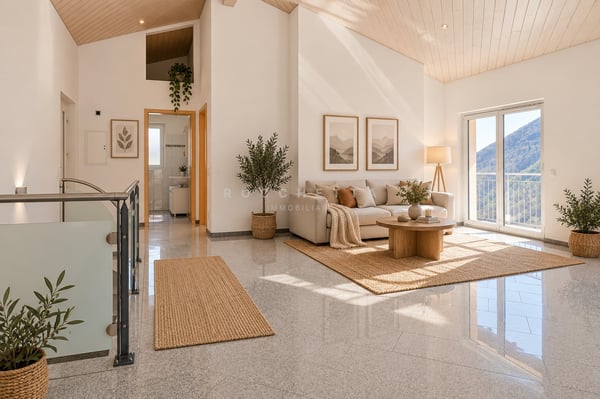Casa unifamilare con tanto sole e fantastica vista nel verde 5
