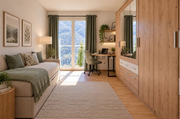 Casa unifamilare con tanto sole e fantastica vista nel verde 10