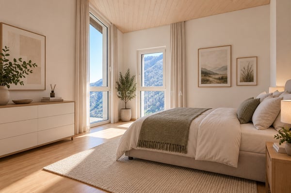 Casa unifamilare con tanto sole e fantastica vista nel verde 9