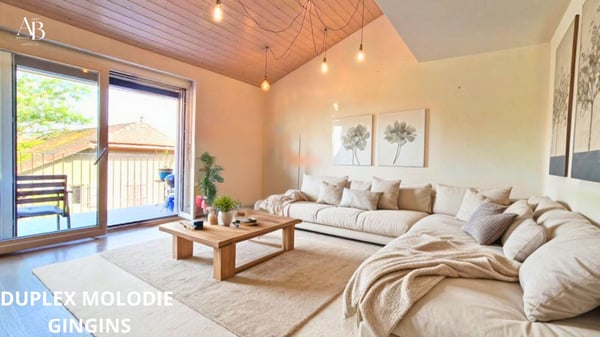 Duplex Melodie, idéalement situé à Gingins, à seulement 5 minutes de Nyon 1