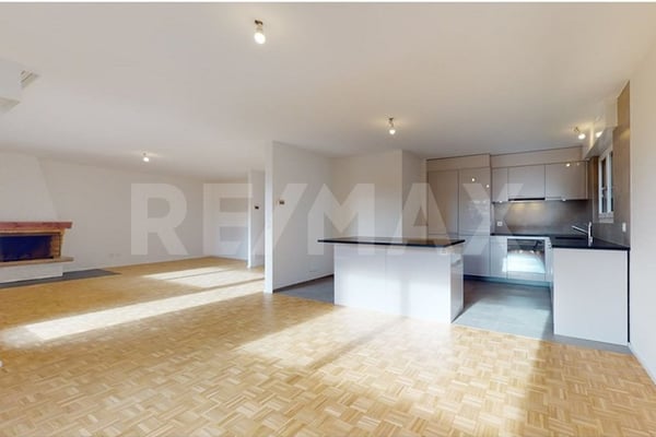 Spacieux & Lumineux 1.5 pièces avec cheminée entièrement rénové 4