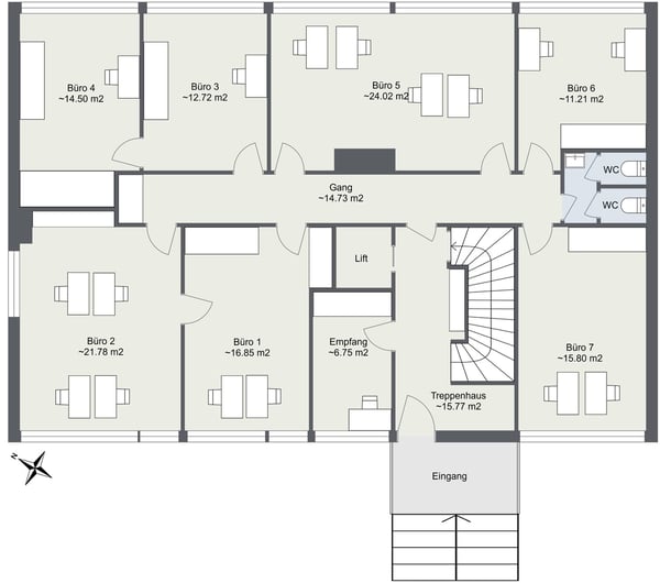 Moderne Büroräume in Herzogenbuchsee - 650 m² auf 4 Etagen 8