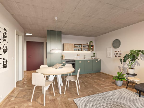 1.5 Zimmerwohnung in Biel 1