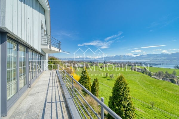 Staunen Sie - Ausblicke über Rapperswil_Zürichsee_Obersee bis in die Berge 1