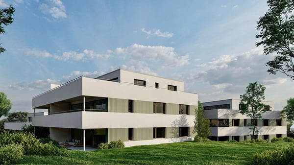 Glashütten Bauland mit Projekt, 3 MFH mit 17 Einheiten 2