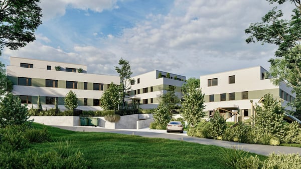 Glashütten Bauland mit Projekt, 3 MFH mit 17 Einheiten 1