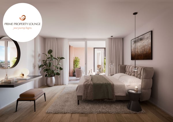 Neubau Attikawohnung mit Blick über den See 1