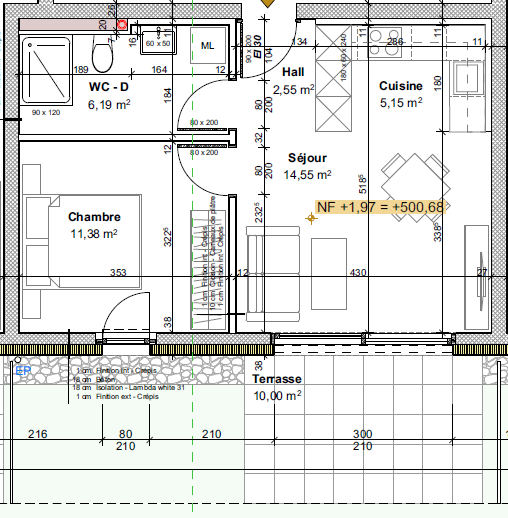 Nouvelle promotion en location à St-Pierre-de-clages - 8 appartements neufs de 2.5 pièces 4