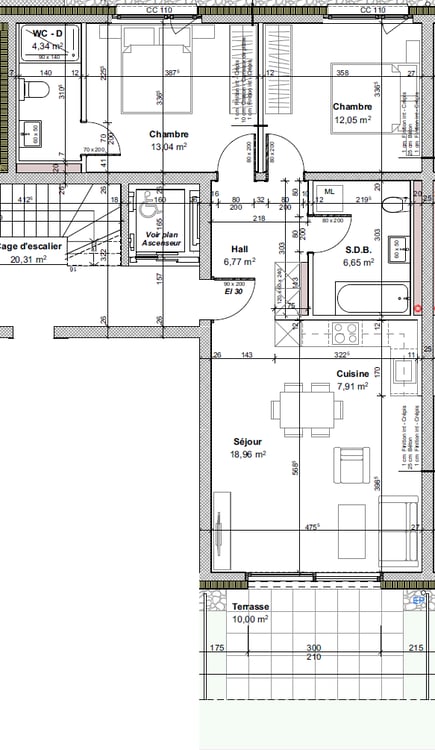 Nouveaux appartemnts en location à St-Pierre-de-clages - 5 appartements neufs de 3.5 pièces 5
