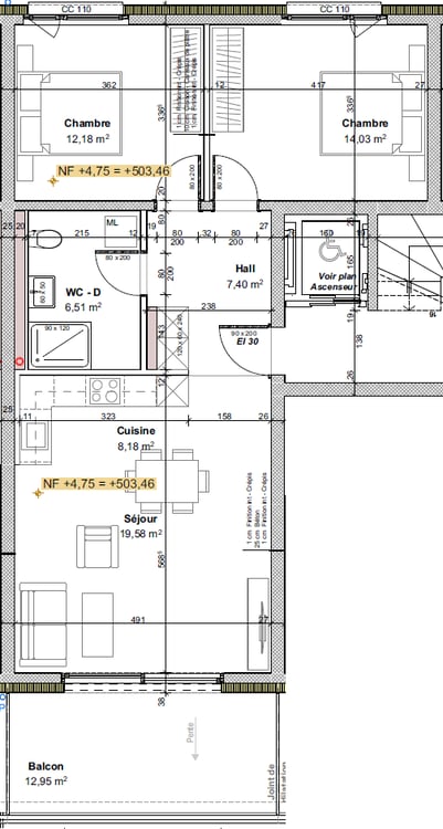 Nouveaux appartemnts en location à St-Pierre-de-clages - 5 appartements neufs de 3.5 pièces 6