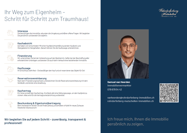 1.5-Zimmer Maisonette-Attika Wohnung in Widen 2