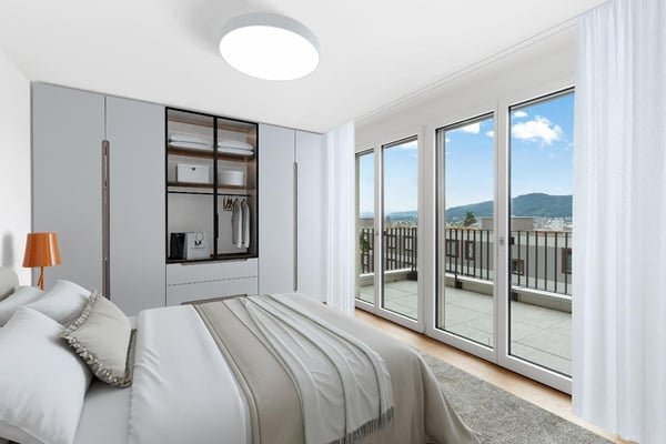 Moderne 3.5-Zimmer-Dachwohnung in Zürich-Höngg – Neubau ab sofort verfügbar 7