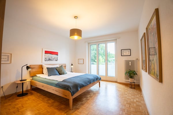 Zentrale 1.5 Zimmerwohnung mit Geschirrspühler, Waschmaschine, Tumbler und Balkon 2