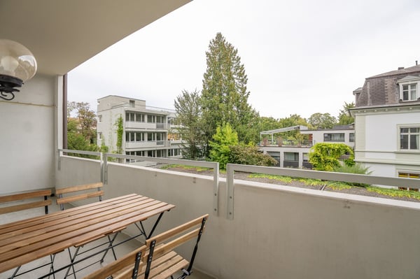 Zentrale 1.5 Zimmerwohnung mit Geschirrspühler, Waschmaschine, Tumbler und Balkon 9