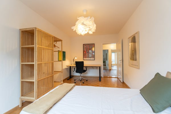 Zentrale 1.5 Zimmerwohnung mit Geschirrspühler, Waschmaschine, Tumbler und Balkon 4