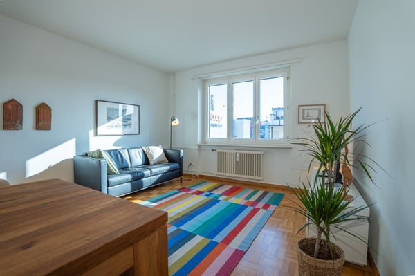 Zentrale 3.5-Zimmer-Wohnung mit Geschirrspüler, Waschmaschine, Trockner und Balkon 10