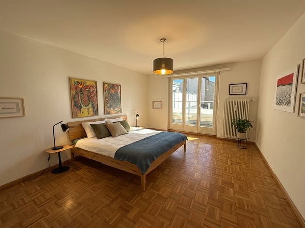 Grosszügige, helle Wohnung im 5. Stock, direkt beim Bahnhof, mit Garage 1