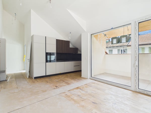 Moderne 1.5-Zimmer-Dachwohnung an zentraler Lage in Glarus