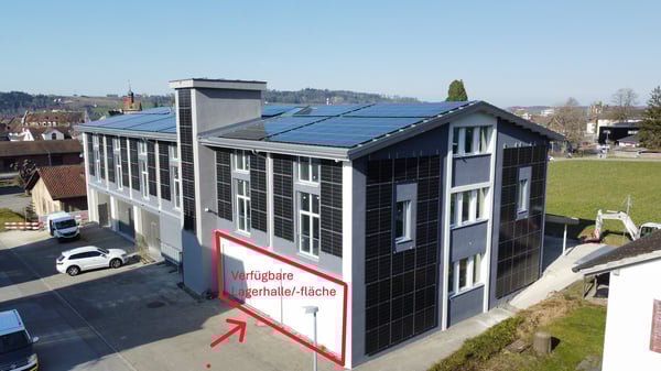 Moderne Industriehalle/Lagerhalle in Bischofszell 1