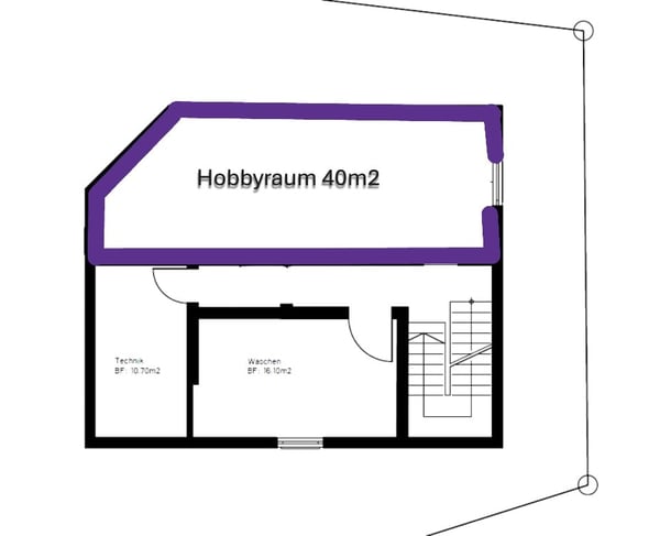 Hobbyraum inkl. Garagenbox in Bürglen zu vermieten 2