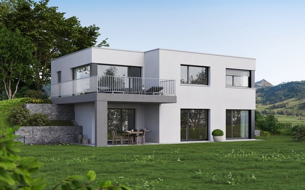 Modernes EFH im Grünen mit Aussicht 1