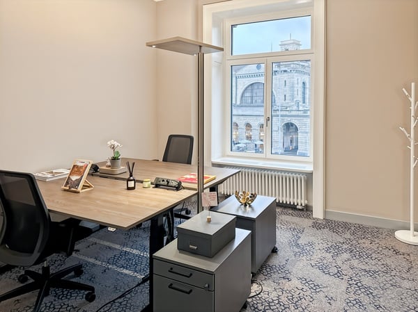 All-inclusive-Zugang zu professionellen Büroräumen in Signature Bahnhofplatz 17