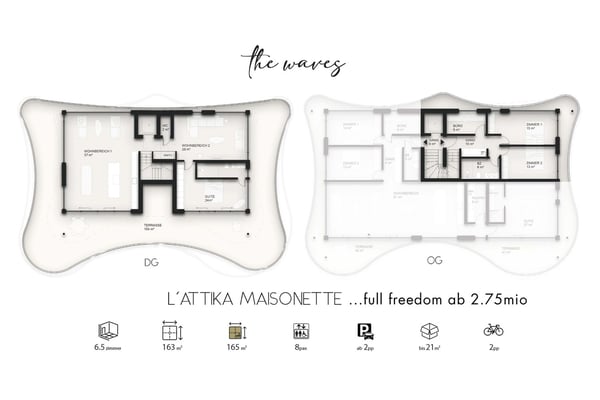 THE WAVES – l'Attika Maisonette 2