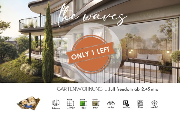 THE WAVES – Gartenwohnung