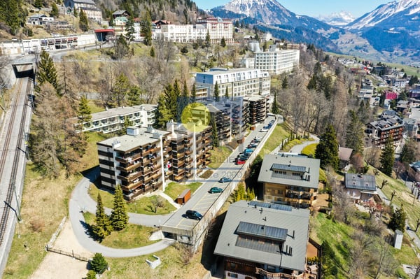 Appartement 2,5 pièces avec vue imprenable.