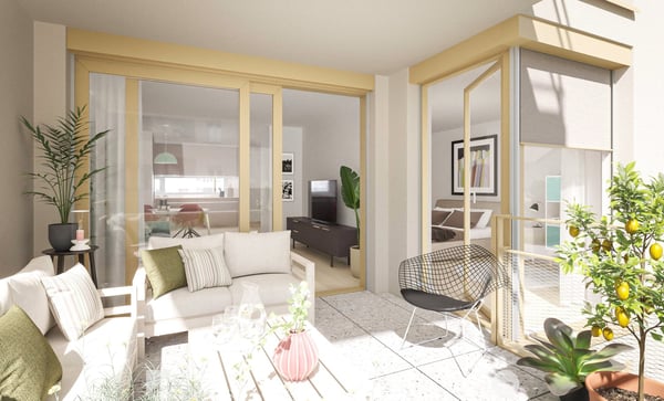 Die letzte 4.5 Zimmer-Wohnung freut sich auf ihre neuen Besitzer. 4