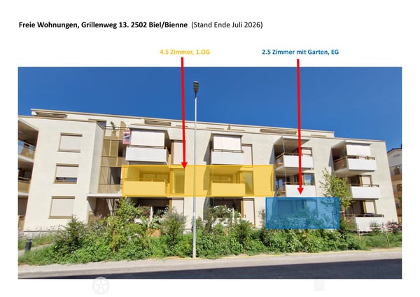 Moderne 2.5-Zimmer-Neubau-Wohnung mit Balkon und Gartenanteil in Biel/Bienne 6