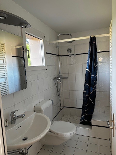 Charmante 2.5-Zimmer-Maisonette-Dachwohnung mit Seesicht in Erlenbach 3