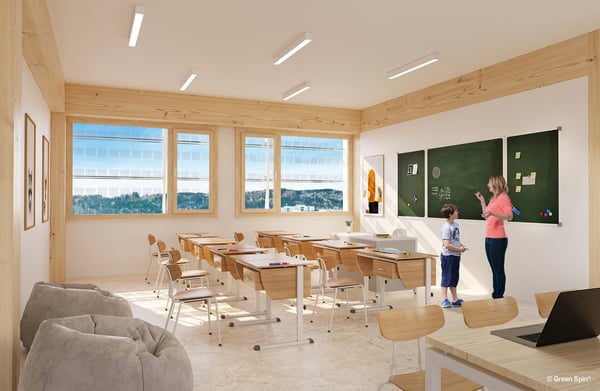 GREEN SPIN® voll ausgebaut ab 35m² bis 300 m² 3