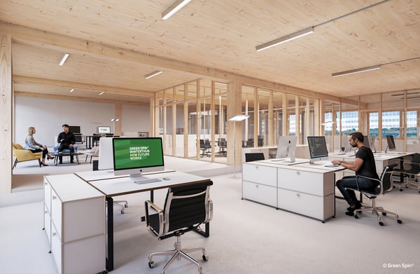 GREEN SPIN® voll ausgebaut ab 35m² bis 300 m² 2