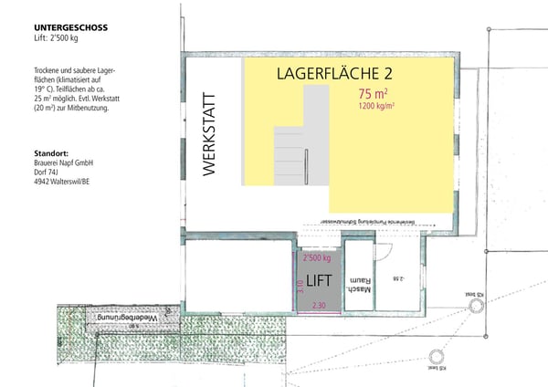 Gewerberäume/Werkstatt/Lager mit Büro & Parking; Teilflächen ab 15 qm 3
