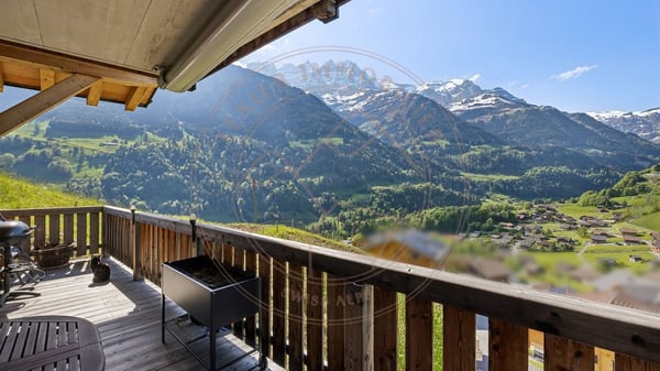 Magnifique duplex de 7,5 pièces au dernier étage avec vue sur les Dents du Midi 13