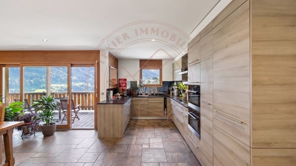 Magnifique duplex de 7,5 pièces au dernier étage avec vue sur les Dents du Midi 4